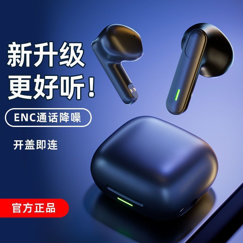24年新作 Bluetoothヘッドセット ベルリン音質 ノイズリダクション 高画質通話 カバーを開けて接続可能 片耳・両耳の変更対応|undefined