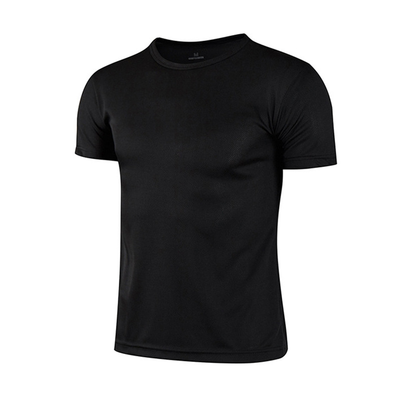 180gt camiseta personalizada de verano poliestireno de manga corta marca de moda chaqueta de hombre hombro juvenil deportivo rápido seco t media manga image 7