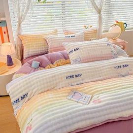 四件套;床罩床笠;夏凉被