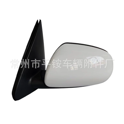 Suitable for 2009 Kia Forte Reversing Mirror Assembly 87610/20-1m465 (Rear mirror/rearview mirror assembly) - 3-wire-electric-adjustment-unpainted-l