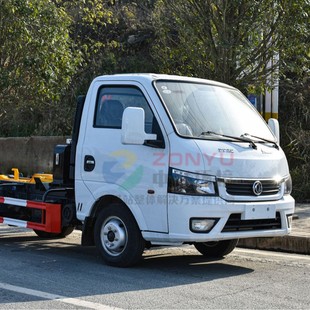 Dongfeng Tuyi Removable Garbage Truck Hook Arm Garbage Truck Sanitation Garbage Transfer Truck Removable Compartment