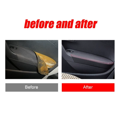 Sürətlər qutusu və əl tormozu başlıqları Volkswagen Polo, Door Armrest Leather