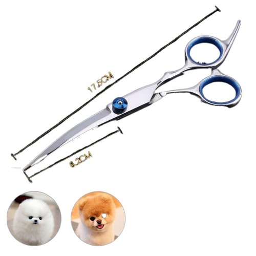 Pet dog shearing scissors, dog hair trimming scissors set, straight scissors, tooth scissors, dog shaver