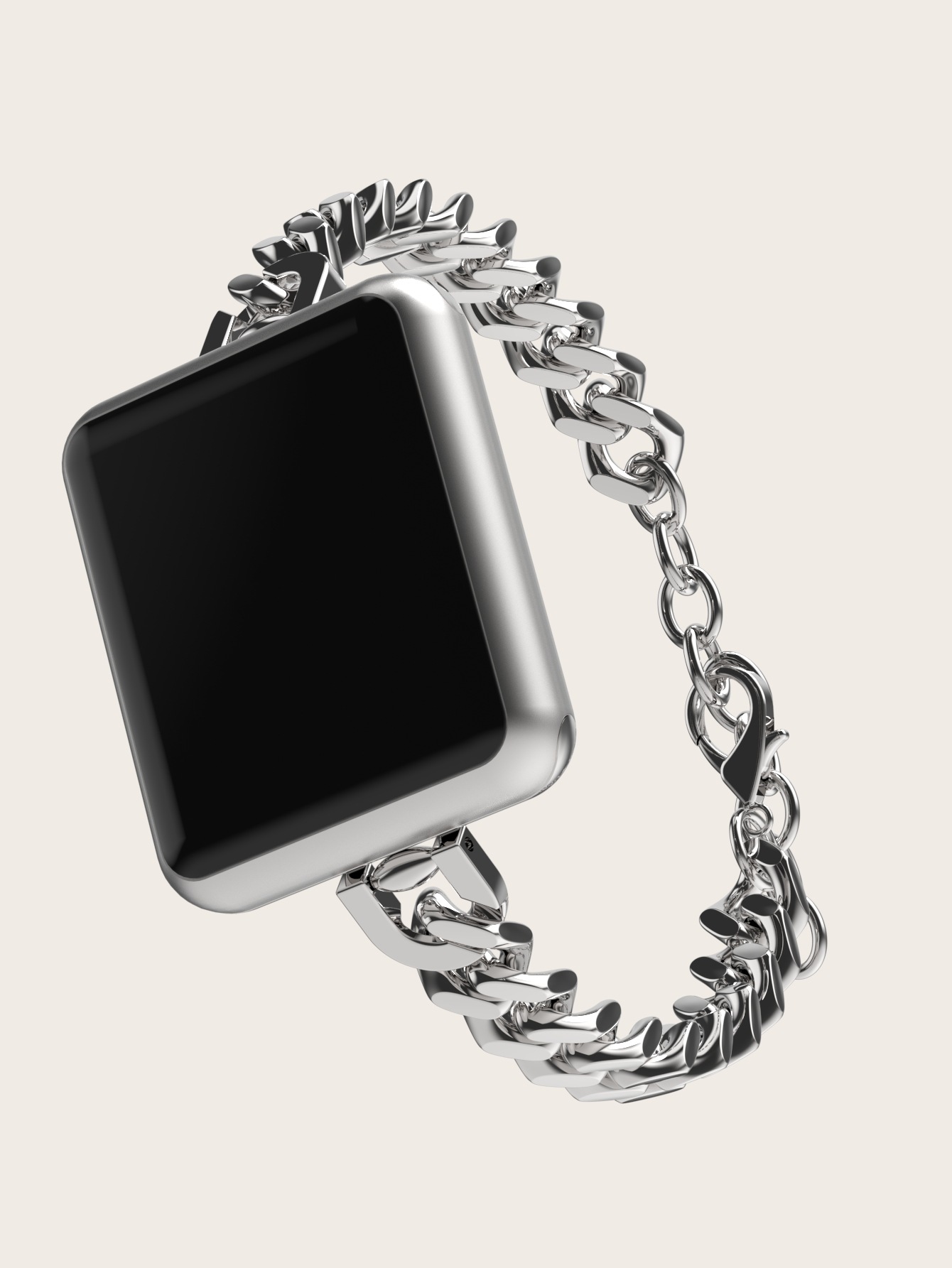 适用于Apple Watch苹果表带 金属单排链表带 单排牛仔链表带新款-阿里巴巴