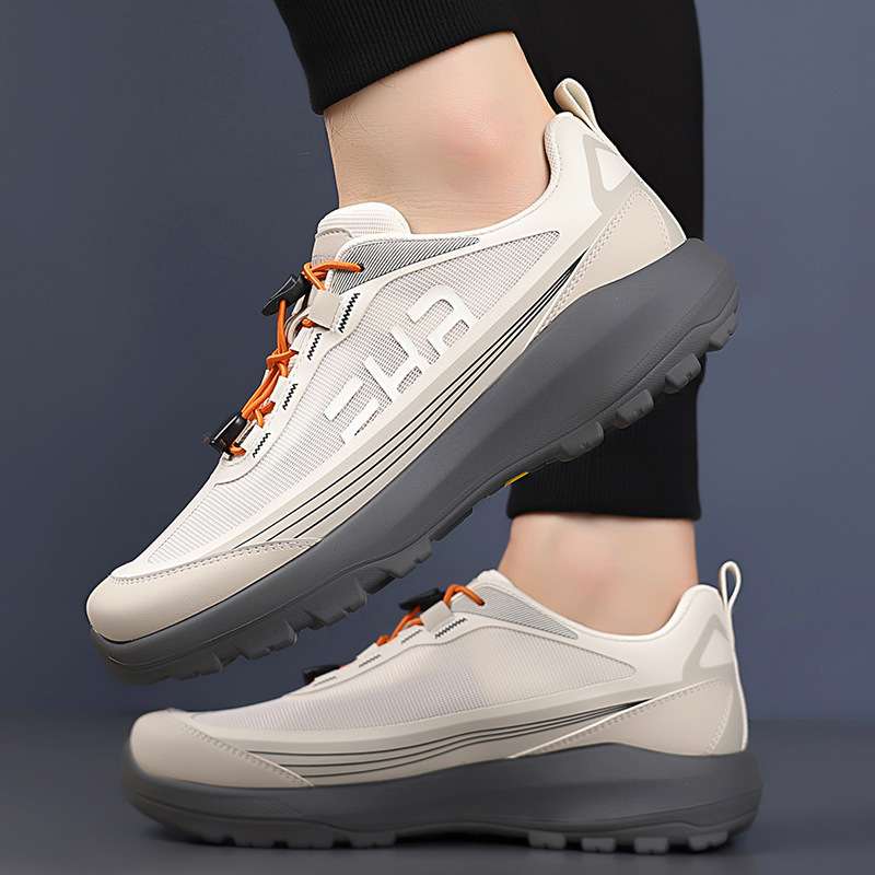 Zapatos de hombre de la estación europea, zapatos deportivos casuales de alta gama de verano, celebridades de Internet, estudiantes de todo fósforo, suela gruesa, zapatos de papá de moda