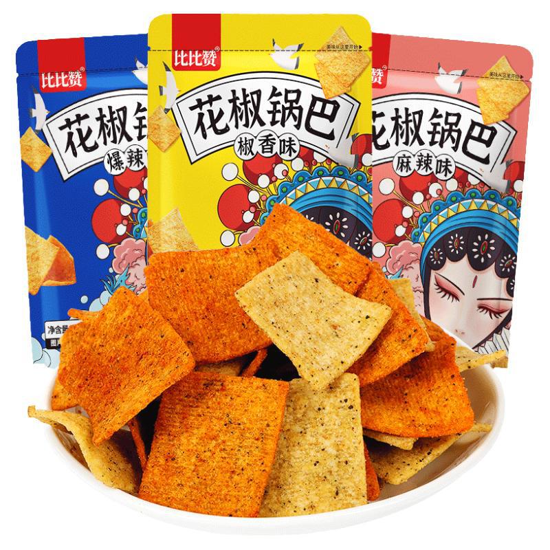 比比赞花椒锅巴办公室解馋小零食排行榜小吃休闲食品网红爆款推荐|undefined
