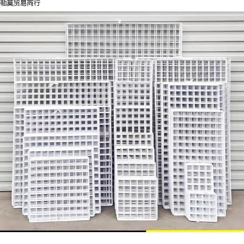 网片网格铁丝网超市挂网货架白色铁网展示架格子网格片挂墙置物架