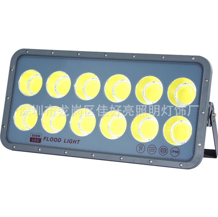 Reflector LED de 400W para exteriores, impermeable, para estadios, iluminación de alta potencia, proyección de luz.