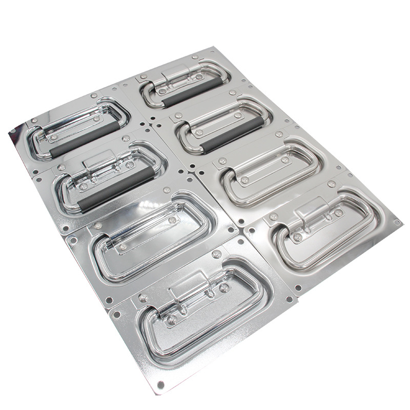 Asa Empotrada para Caja Industrial 120 de Acero Inoxidable para Cajas de Aviación y Armarios