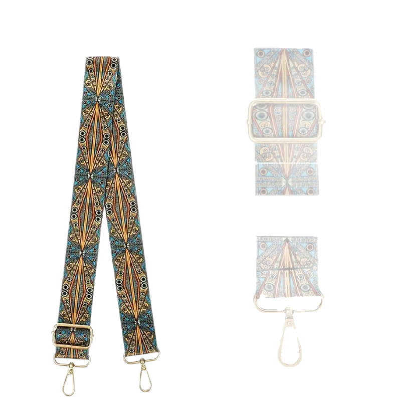 Bolso bandolera con accesorios ultra anchos, bolso de color, correa gruesa, correa de repuesto alargada, correa de hombro de bolso universal ajustable