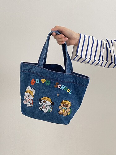 Yeyu/Versatile Fashionable Cute Handbag Bag Female Student Large Capacity Lunch Box Commuting Lunch Bag