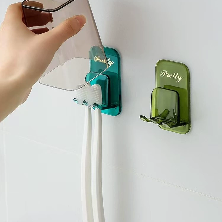 Зубная щетка чашка крючок бритва вешалка для ванной без пробивания стакан для полоскания рта Настенная полка для хранения