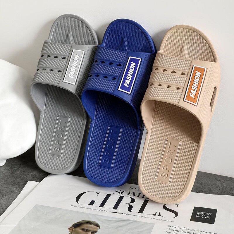 2022 Trendy Men's Slippers Casual Fashion Street Stall Non-Slip Home Special Price Men's Slippers Wholesale