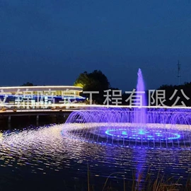 喷泉水景