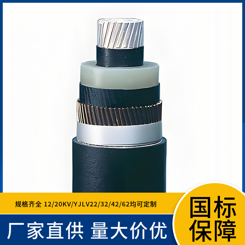 国标19/33KV YJLV22 ZRCYJLV32 YJLV42 YJLV62 YJLV72 高压电缆