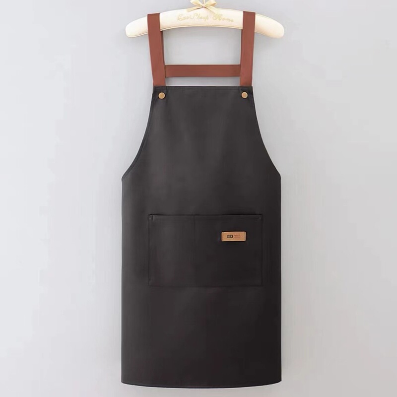 エプロン おしゃれ シンプル 家庭用 キッチン エプロン カフェ 防水 防油 男女兼用 汚れにくい 作業服 カスタム オゴ|undefined