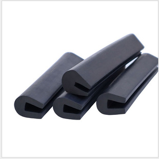 Vibrating screen sealing strip U-shaped rubber sealing strip special strip for ore screen