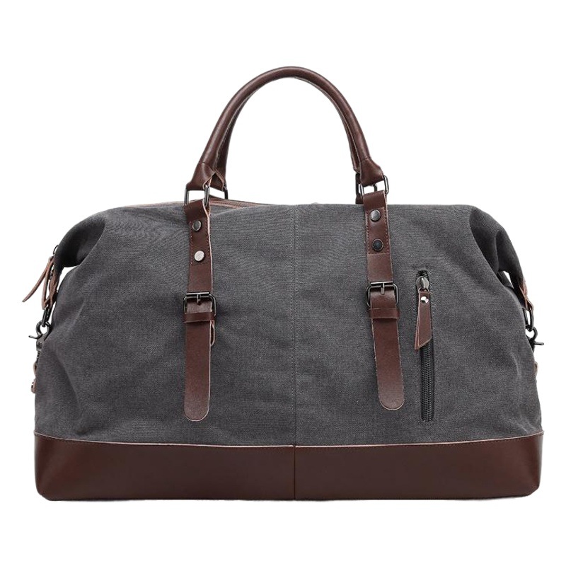 Cross-border Neutral Large Capacity Travel Bag Luggage Bag Casual Canvas Shoulder Crossbody Travel Bag Handbag Dual-use