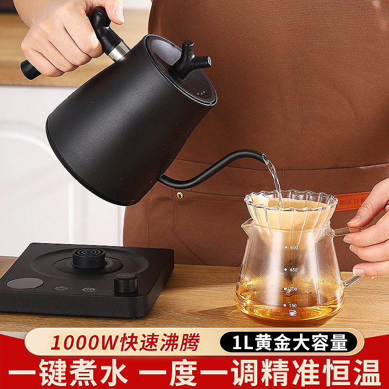 厂家直供304不锈钢烧水壶底部自动上水家用恒温壶批发