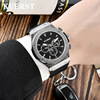 Swiss brand Kuest Kuer Shideon Business Rubber fully automatic mechanical watch Men's waterproof one generation