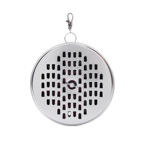 Portable hangable outdoor mosquito coil tray indoor mosquito coil tray box summer fishing mosquito repellent fireproof covered mosquito coil tray