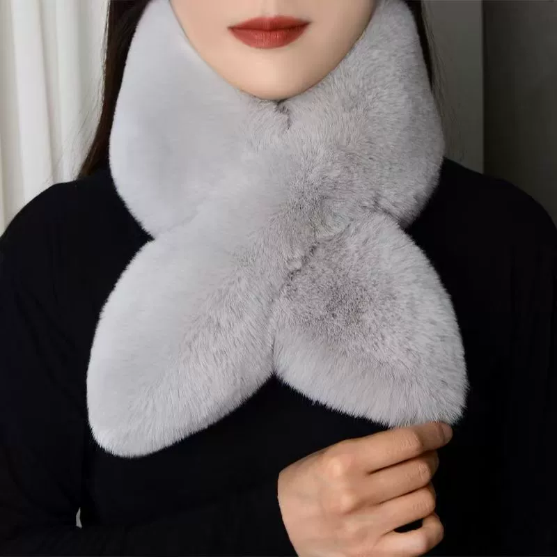 Double-sided warm universal scarf, Korean style