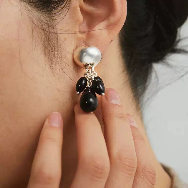 Fashionable agate pendant drop-shaped
