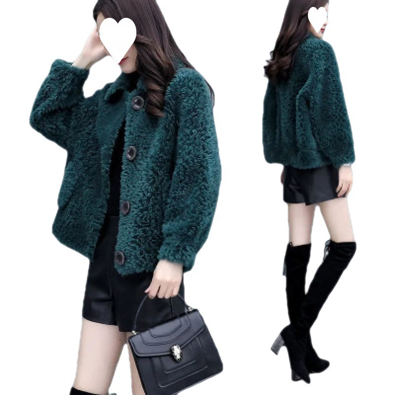 Demi-season jacket, velvet coat
