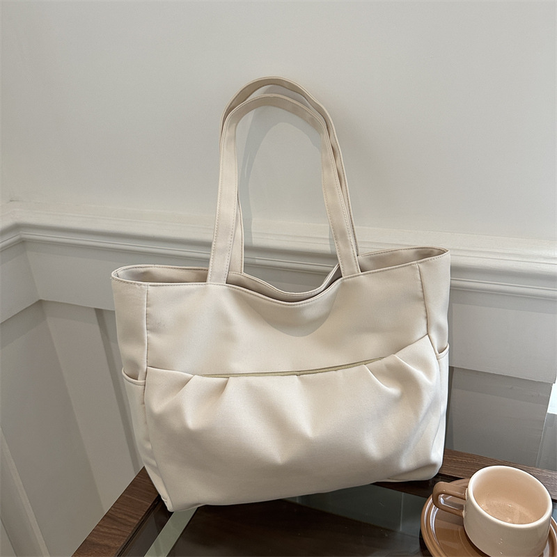 Bolso de lona de mujer 2024 nuevo bolso de hombro de moda de verano de gran capacidad de transporte tote bolso de mano casual