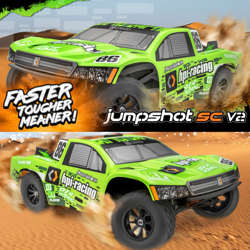 Hpi 1/10 Jumpshot Sc V2 Racing Short Truck Rc Remote Control Model Electric Two-Wheel Drive Off-Road 160261 Hpi 1/10 Jumpshot Sc V2 Racing Short Truck Rc Remote Control Model Electric Two-Wheel Drive Off-Road 160261