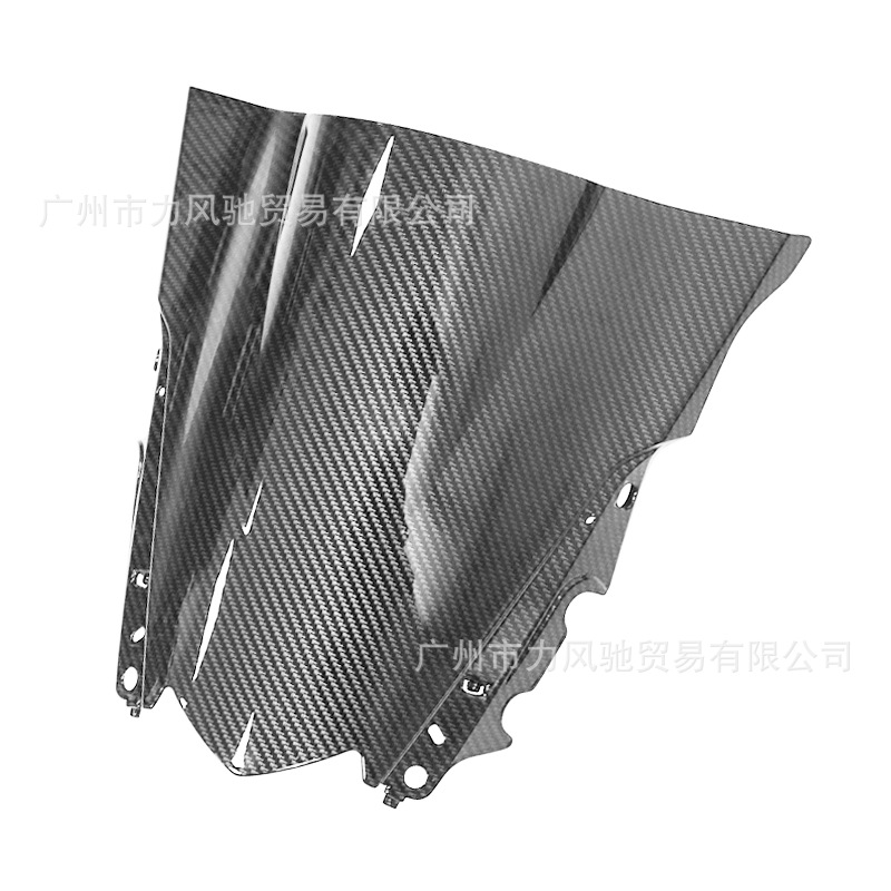 Aplicable a YZF-R25 14 - 18 YZF-R3 15 años para parabrisas de motocicleta para parabrisas de fibra de carbono