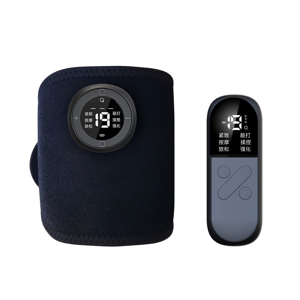 masajeador de muñeca de calentamiento eléctrico de pulso EMS masajeador de control de temperatura de pulso multifuncional de compresión caliente de vibración para dolor de articulaciones