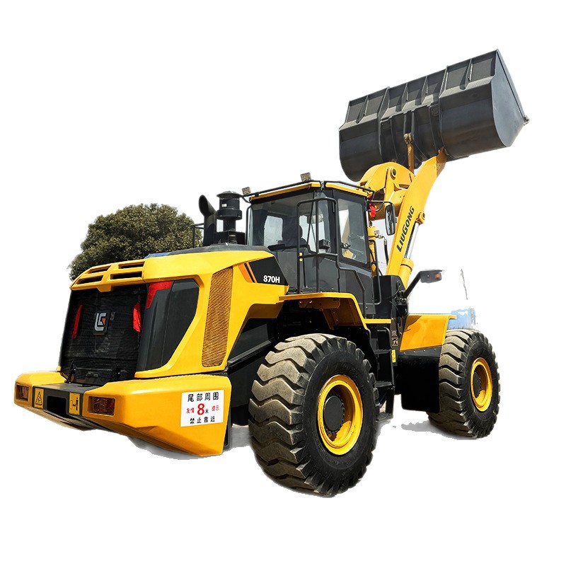 LIUGONG comercio exterior venta 90% Xinliu 870H cargador de potentes carretillas elevadoras de maquinaria de construcción