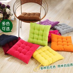 純色の毛磨き椅子クッションオフィス学生秋冬クッション色落ちしないメーカー卸売り