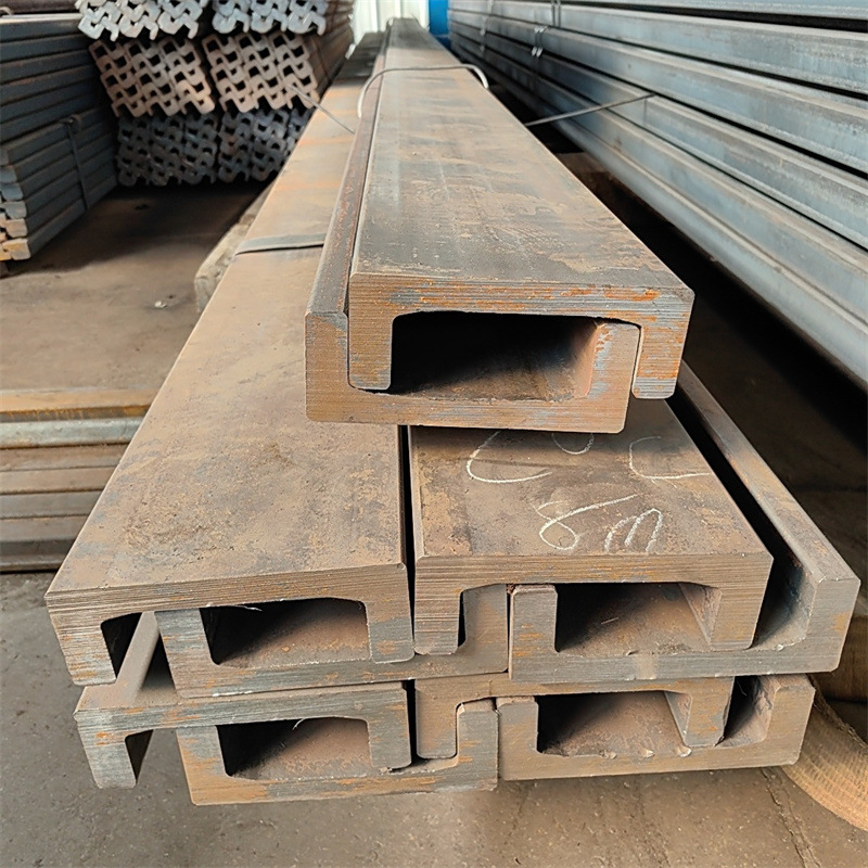 叉车门架槽钢轮40*70 50*90叉车横梁20C 25C切割零售轨道滑架槽钢