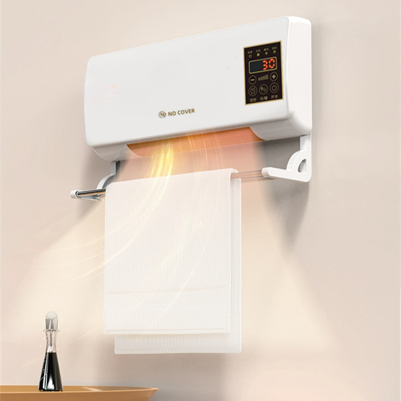 With Hanger Space Air Warmer Cross-Border Portable Touch-Type Electric Heater Fan