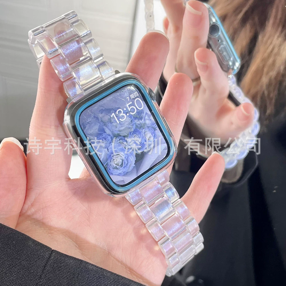 Совместимый ремешок Apple Watch Apple Table с iWatch456789se смола ультра