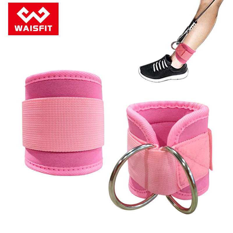 Pórtico tobillo hebilla entrenamiento de cadera pierna tobillo Correa accesorios fitness pie cubierta Correa tobillo muñeca pie entrenamiento equipo de protección