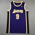 Lakers Purple 9 Crewneck Brownie James
