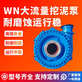 泥浆泵WN型挖沙混凝土砼输送泵砂砾地泵盾构机自吸排污水碎石