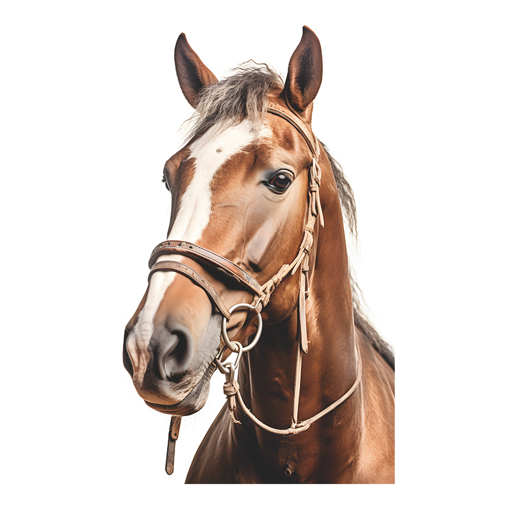 Pastorale Cheval Pvc Autocollant Mural Art Mural display picture 8