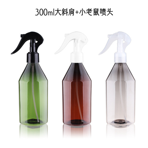 200ml conical spray bottle, 300ml large slanted-shoulder lotion bottle, toner bottle, hotel & household shower gel refill container