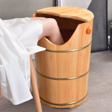 ✅泡脚桶木桶蒸泡两用足浴桶熏蒸桶木盆洗脚盆实木泡脚盆洗脚桶厂