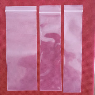 8*22*75*10 Square Rectangular Ready-Made Ziplock Bag Special-Shaped Ribbed Bag Slender Strip Sealing Bag Large Size