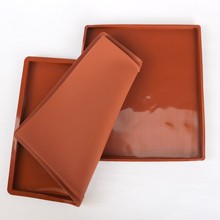 现货供应食品级硅胶烤垫 多功能蛋糕垫 彩绘垫 瑞士卷垫 烘焙工具