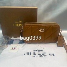2026新款菱格小号相机包复古拉链小方包单肩斜挎包 Instock