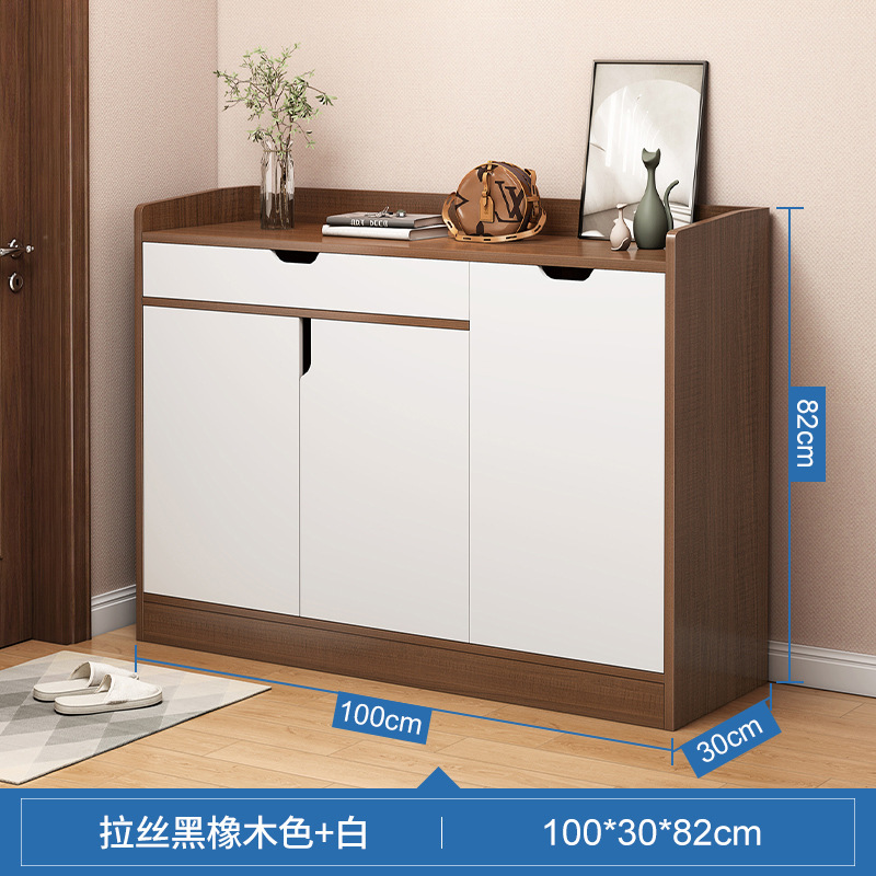 100X30CM 브러시드 블랙 오크 컬러 [가드레일 스타일]