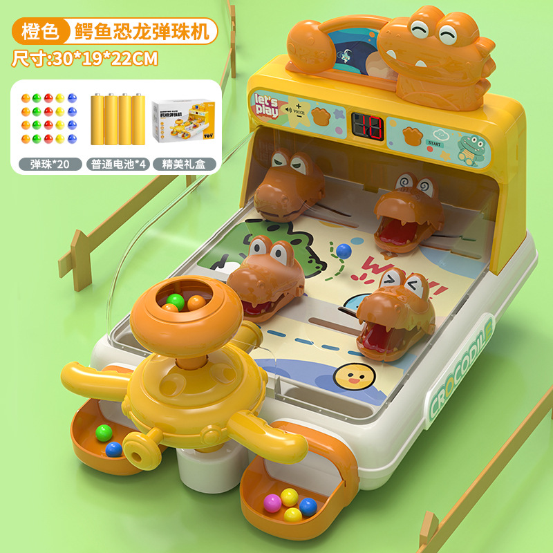 Máquina de Pinball Eléctrica Infantil de Plástico con Conteo de Puntos e Interacción