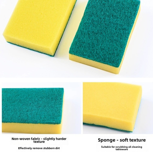 Dishwashing sponge magic nano cleaning cloth kitchen universal sponge cotton block dish brush magic rub wholesale