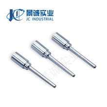 定制防水汽车连接器接插件接线端子 航空插针实心圆pin针铜针镀银